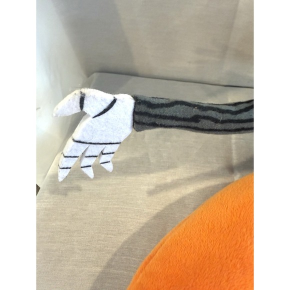 Disney Parks "Nightmare Before Christmas"‎ Jack Skellington Pumpkin Plush Hat - Picture 3 of 8